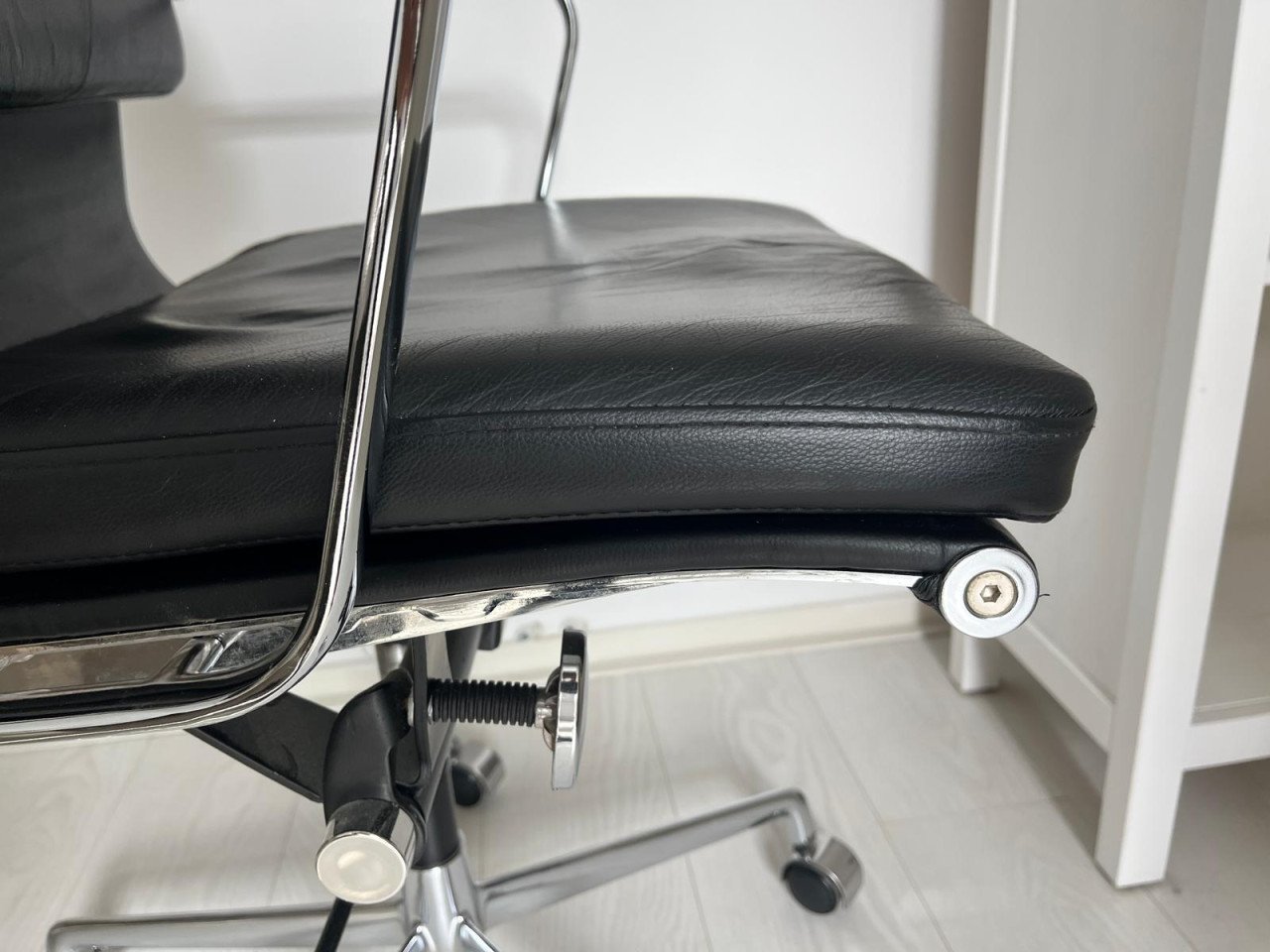 Luxe lederen bureaustoel