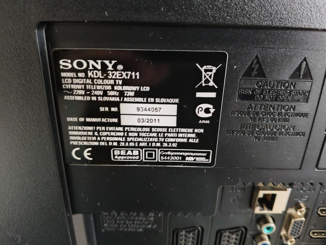 Sony Bravia Smart TV 2011