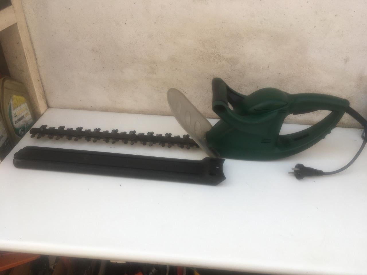 Elektrische heggenschaar greenway gw400 45cm snijblad 400 watt sterke