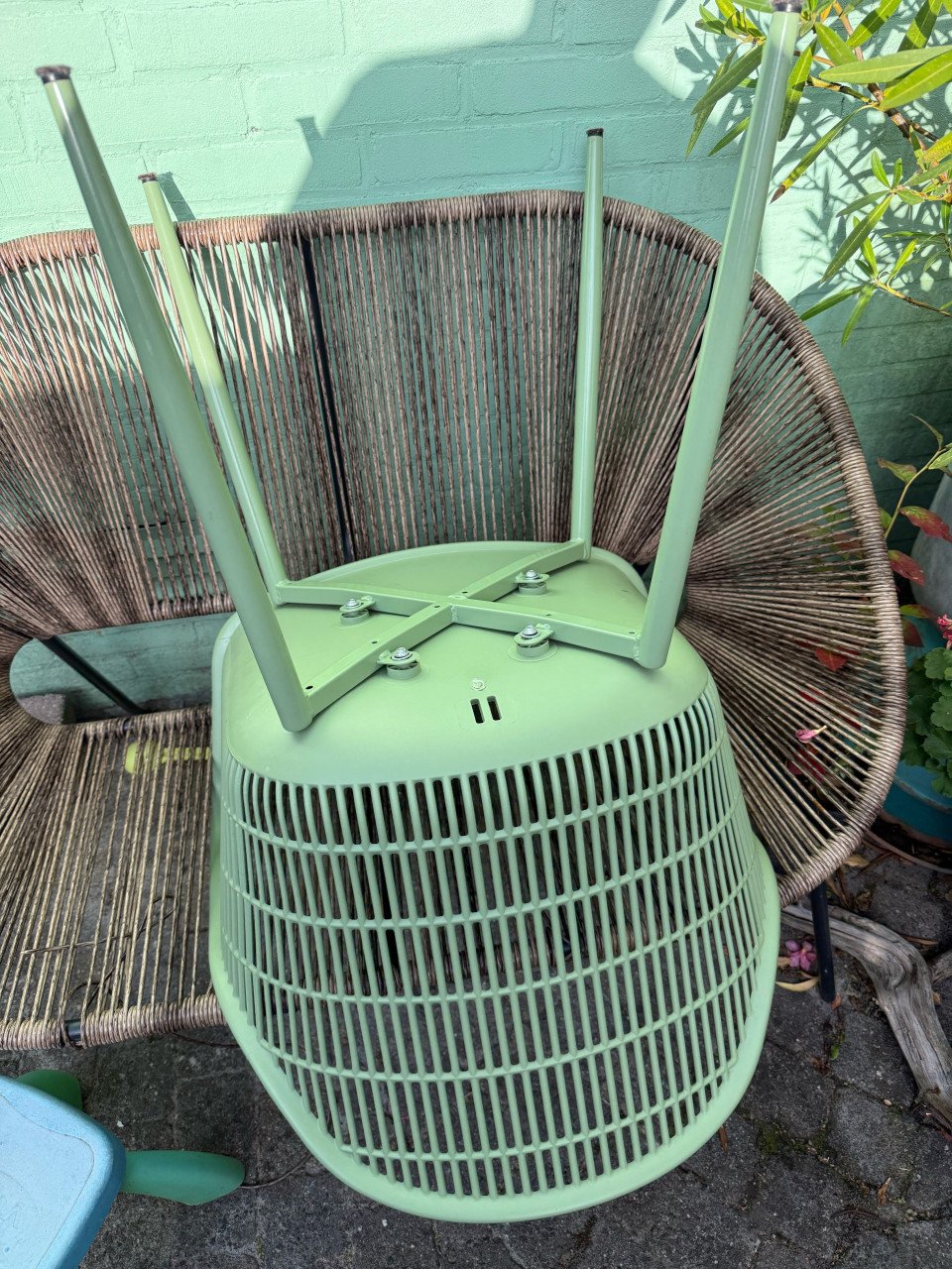 Vier mooie tuinstoelen
