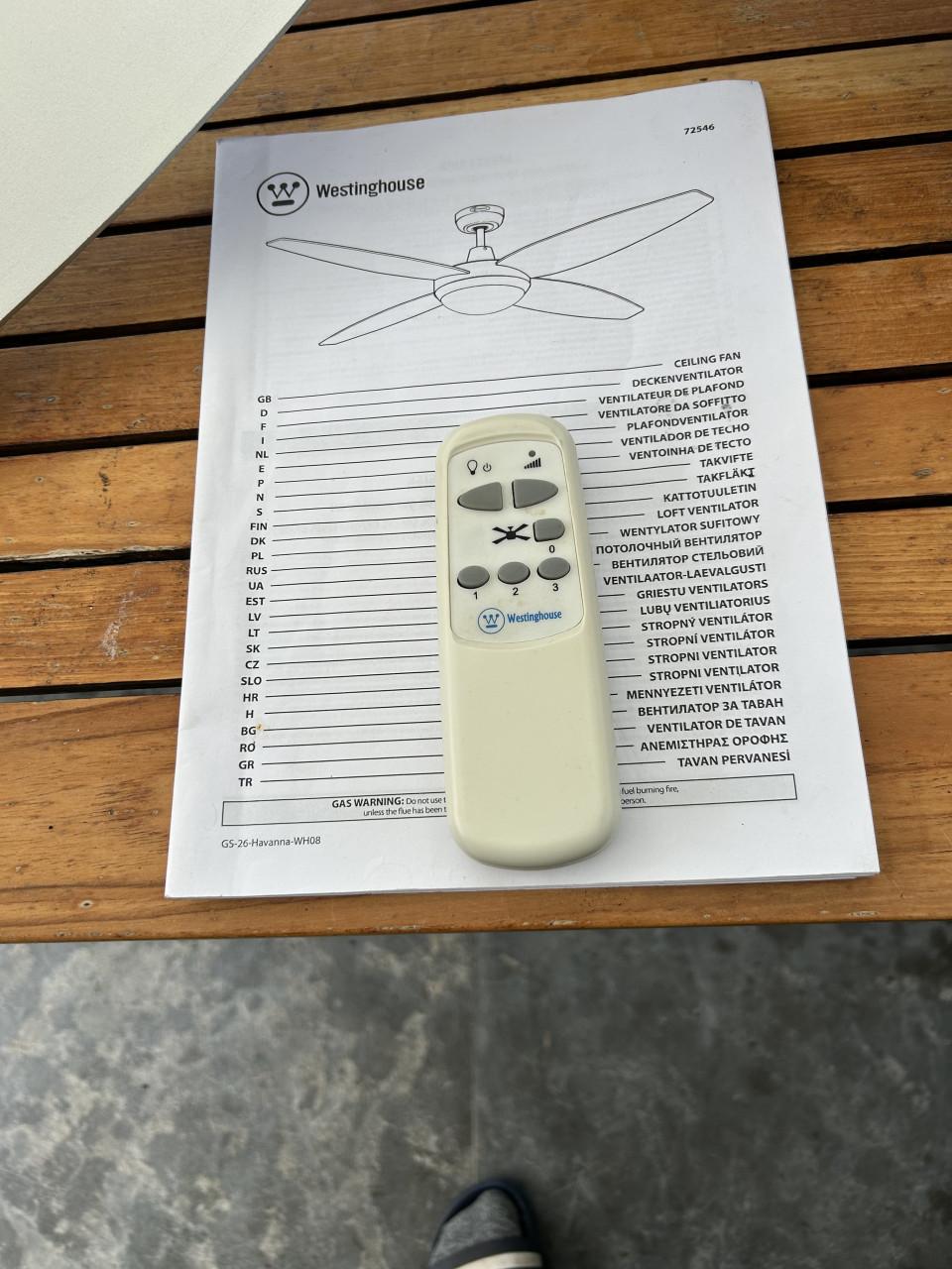 Westinghouse Plafondventilator