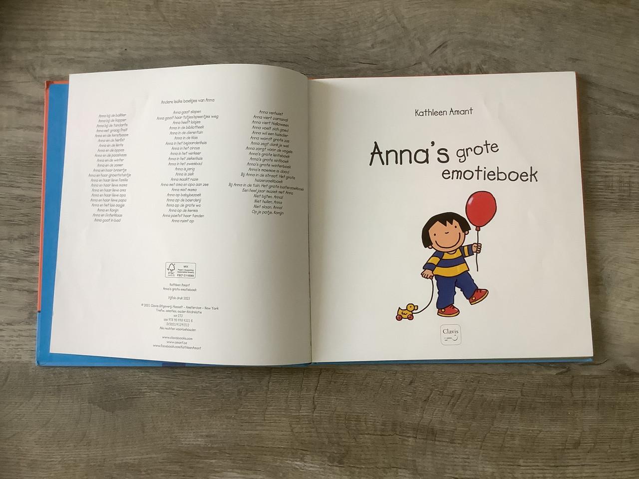 Anna’s grote Emotieboek - Kathleen Amant