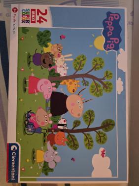 Peppa pig puzzel