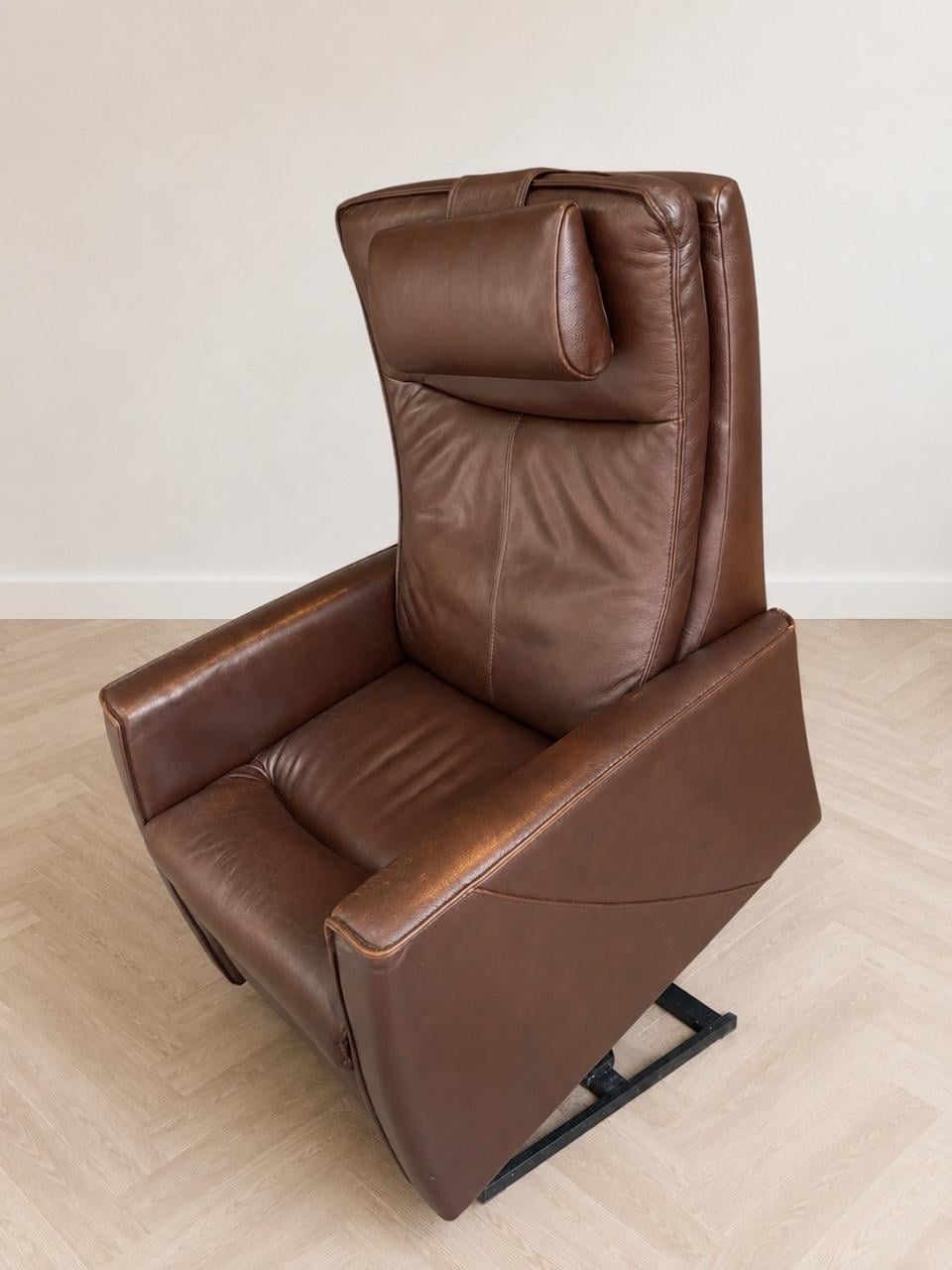 Prominent sta op stoel/ relaxfauteuil, hartbalansfunctie