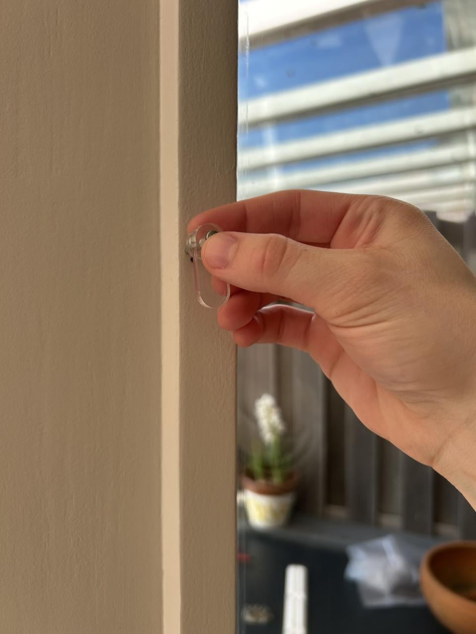 Plexiglas + bevesting deur