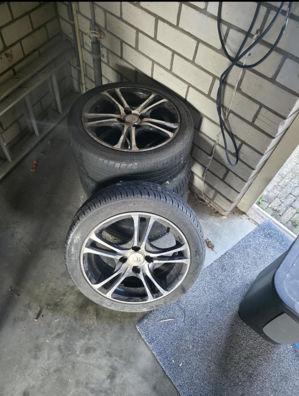 15 inch velgen Citroen c1 Peugeot 107 Toyota Aygo