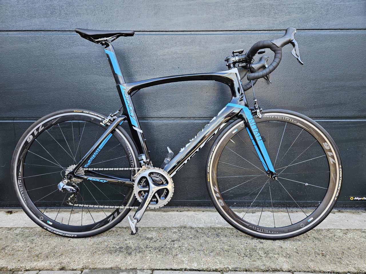 Ridley Noah met 11-speed Di2 Dura-Ace in de maat L