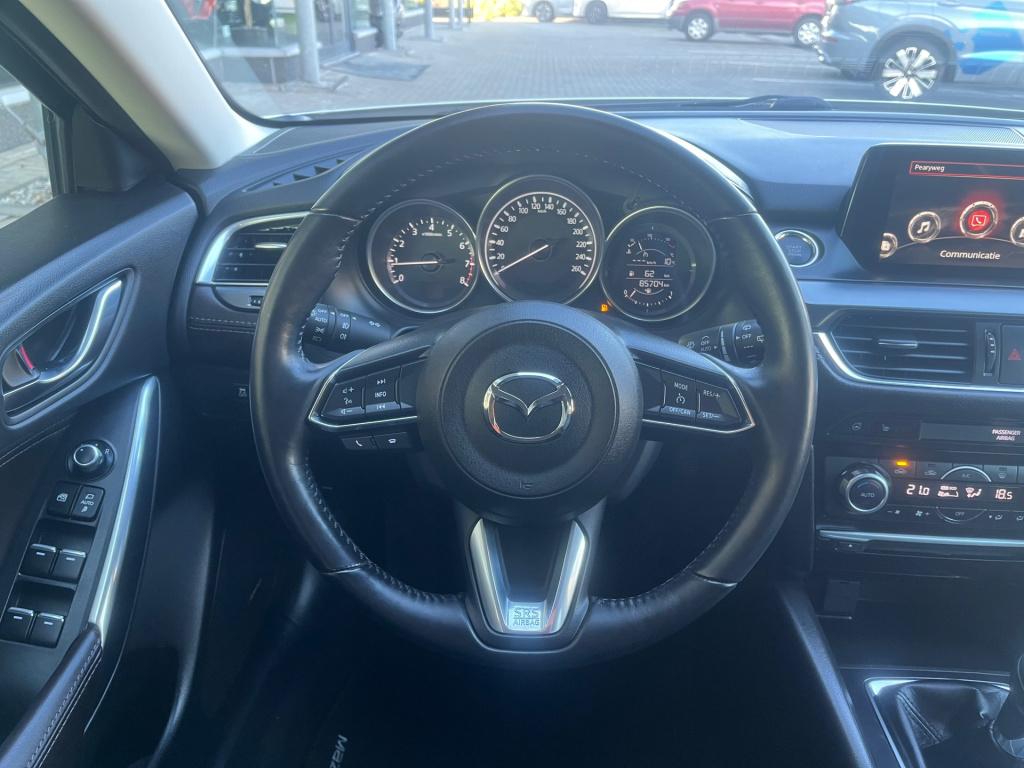 Mazda 6 sportbreak 2.0 skyactiv-g 165 gt-m line|bose|leer|rijklaar