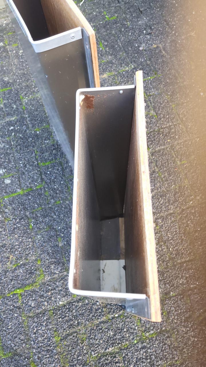 Wand opbergbakken (metaal)