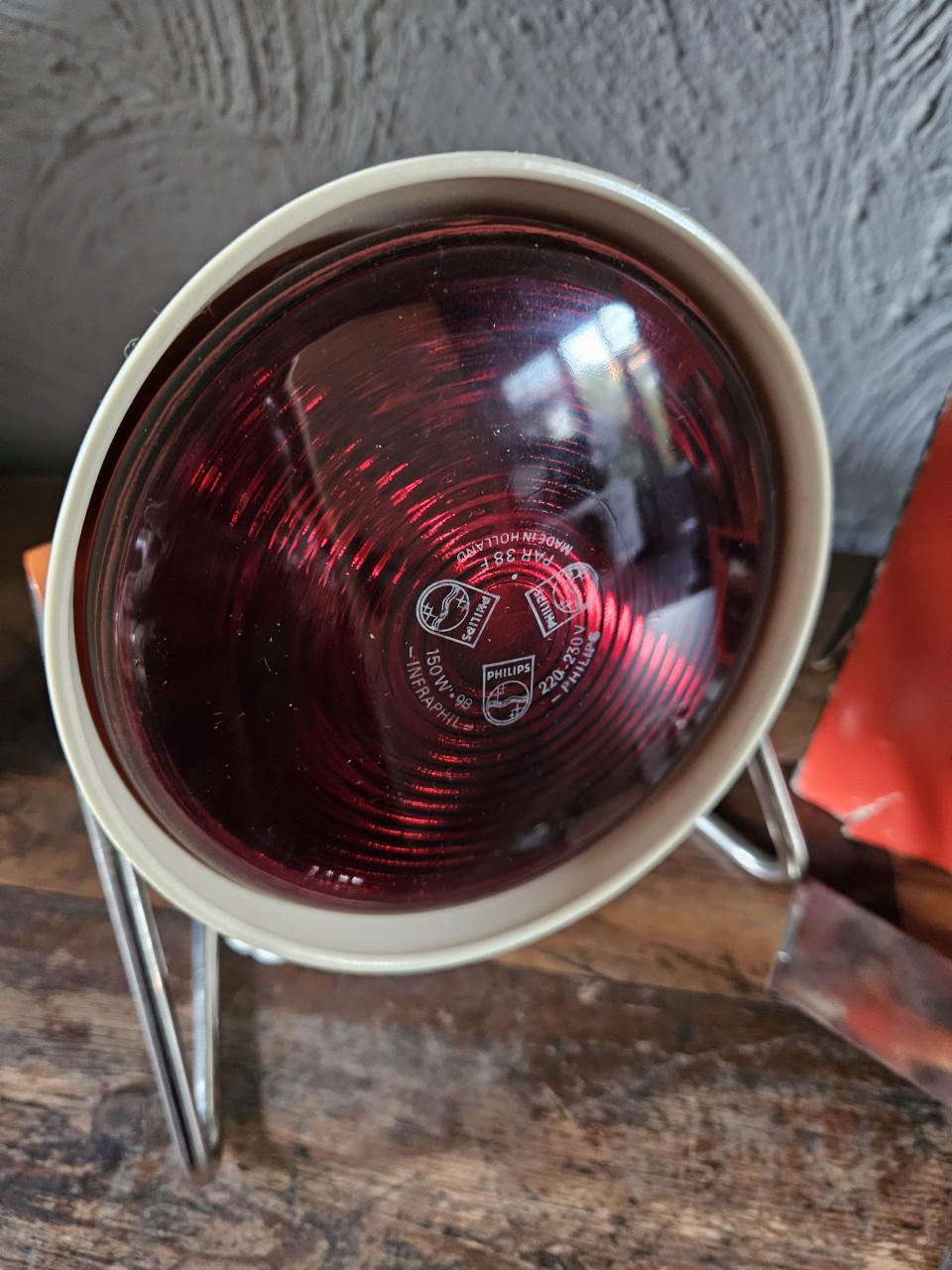 Vintage zgan philips Infraphil Varia de Luxe Infraroodlamp