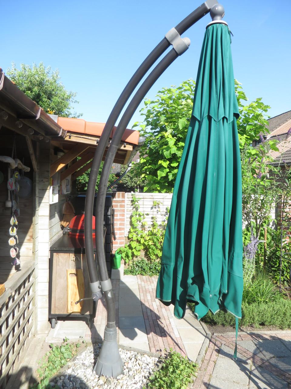Parasol dia 340 cm. Merk Easy Sun