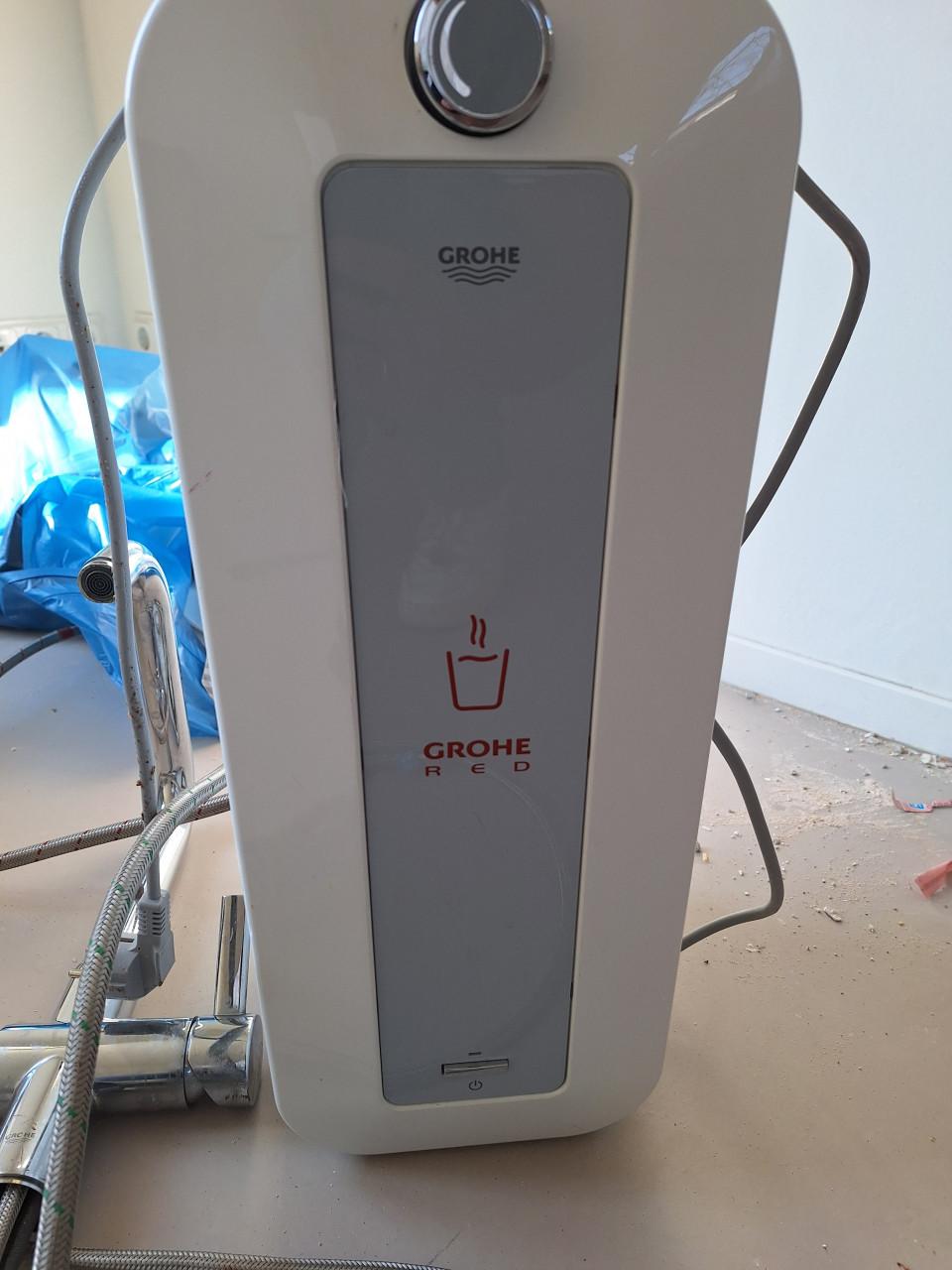 Thermostaat kraan met boiler