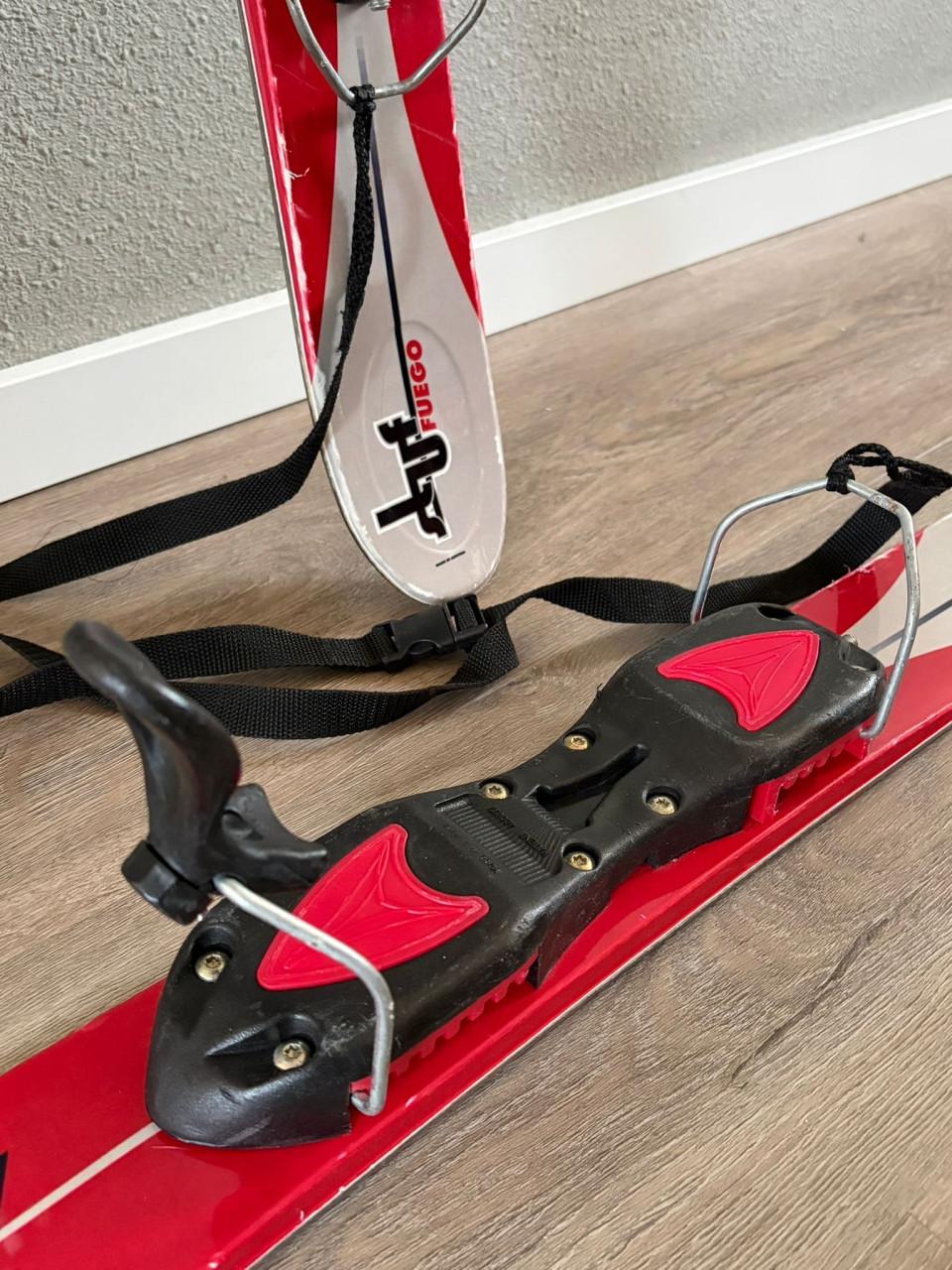 Fuego X66 Snow Blades (korte ski's) met verstelbare bindingen - 90 cm