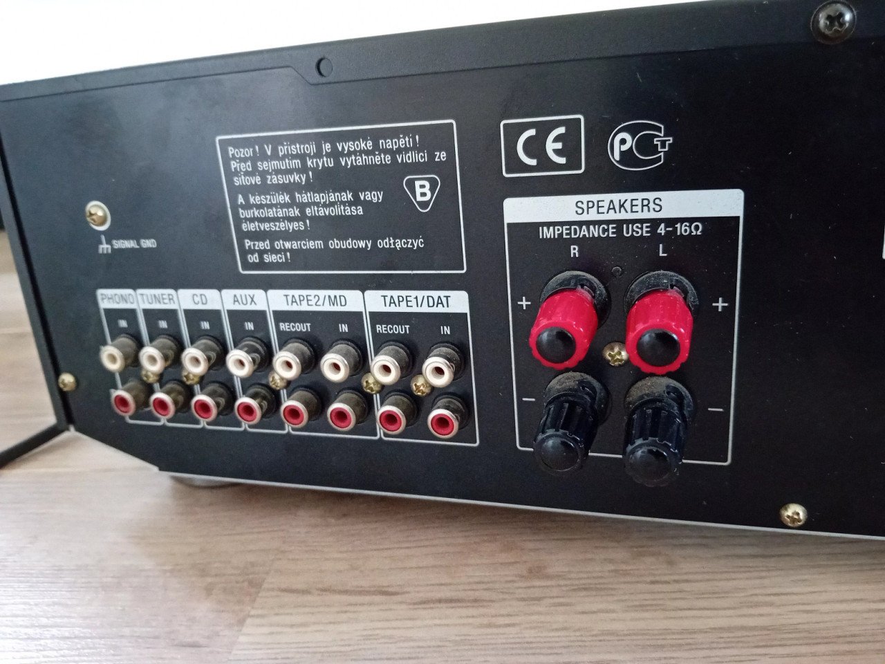 Sony TA-FE320R versterker. TEAC cassettedeck