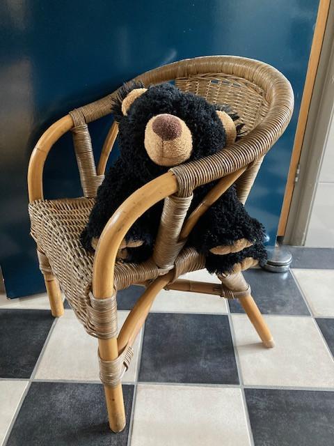 Bamboe/rieten kinderstoeltje -2 t/m 6jaar-