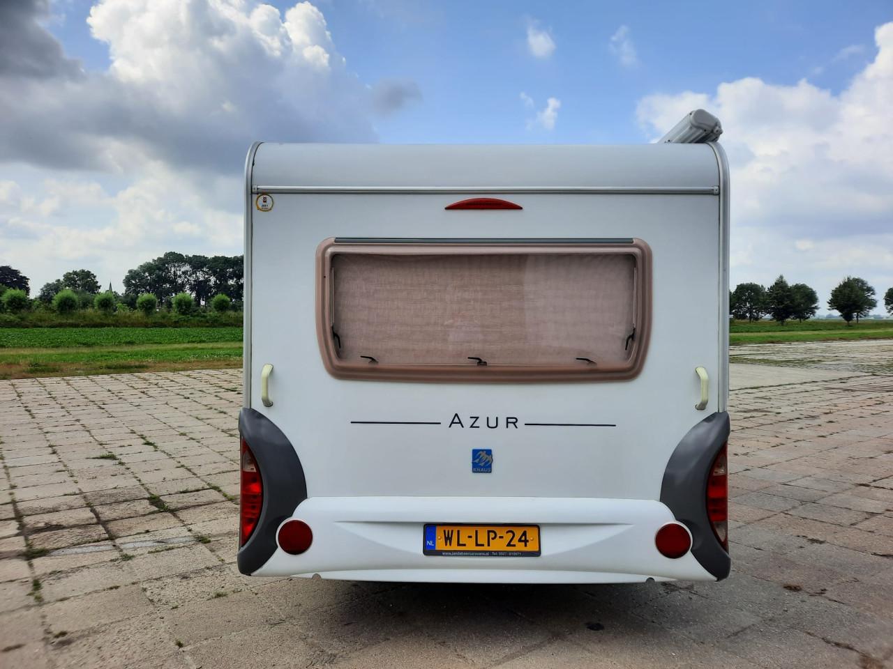 Zeer complete caravan Knaus Azur