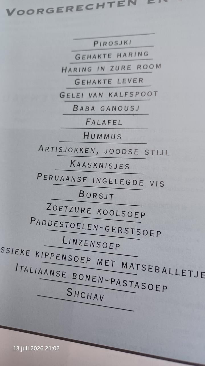 Joods kookboek
