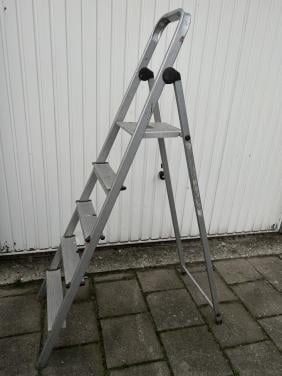 Als nieuwe Aluminium huishoudelijk trap lichtgewicht en stevig