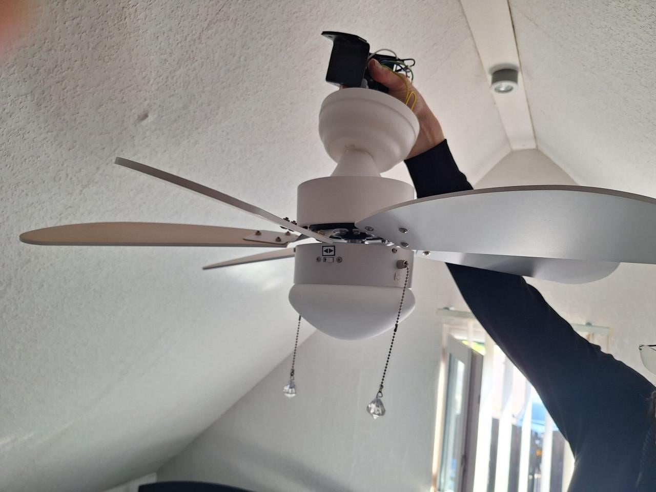 Plafondventilator met Lamp