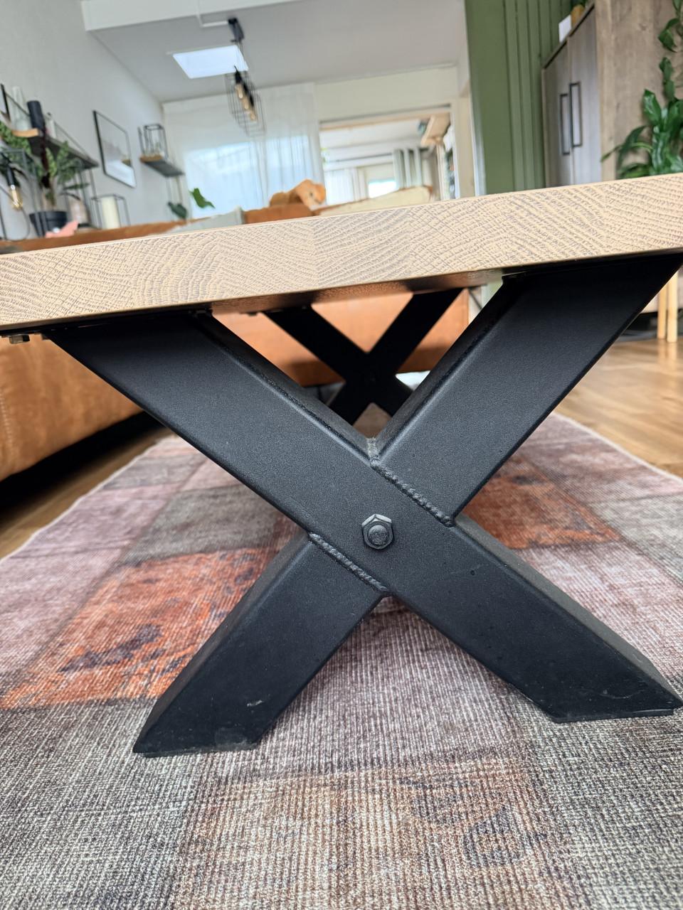Eettafel + salontafel te koop