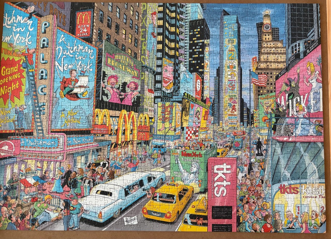 Puzzel New York 1000 stukjes
