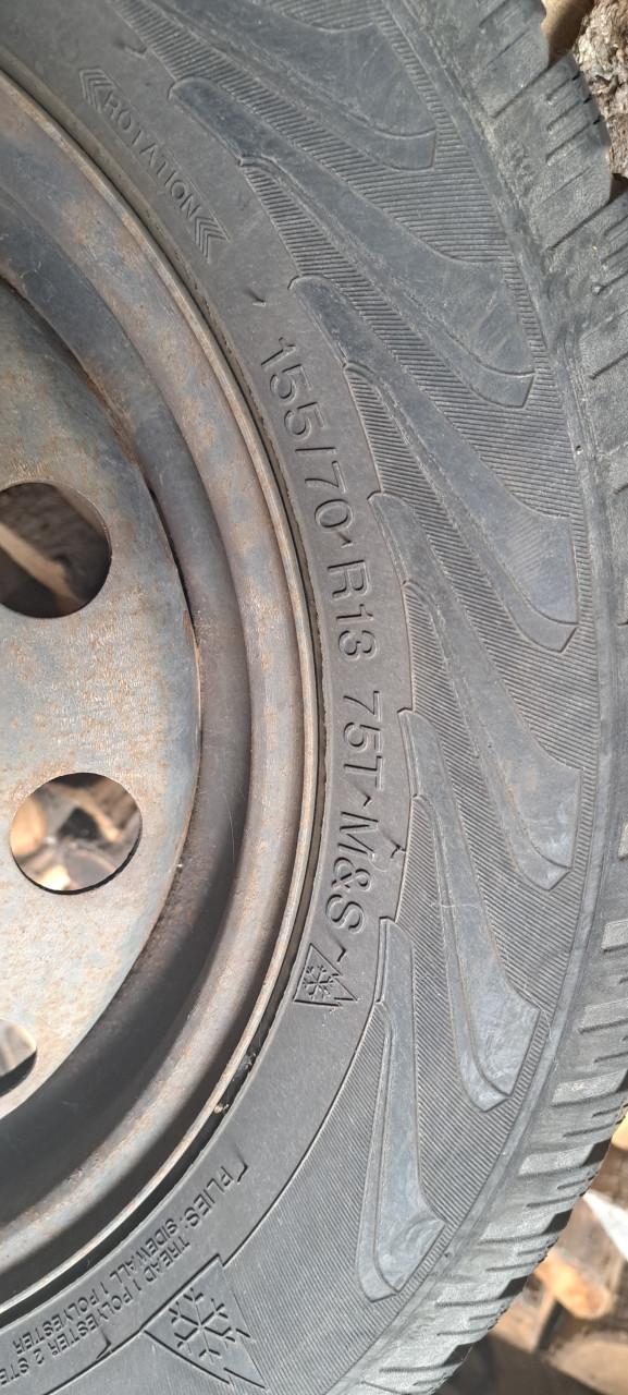 4x winterbanden op velg Hyundai i-10