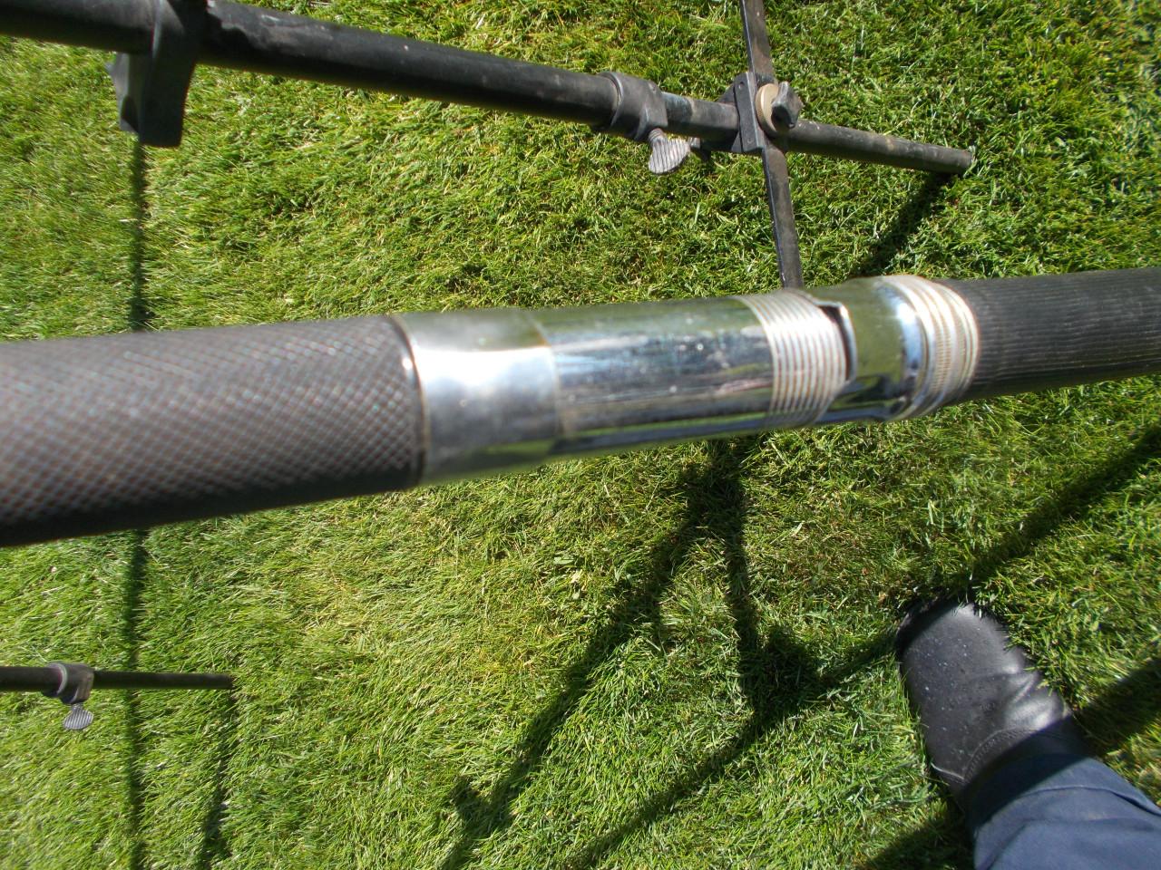 Kees Hamelink tweedelige strandhengel , lengte 400 cm