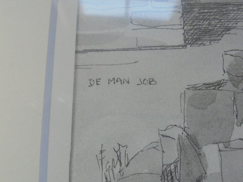 De Man Job Ingrid v d Loo Prent