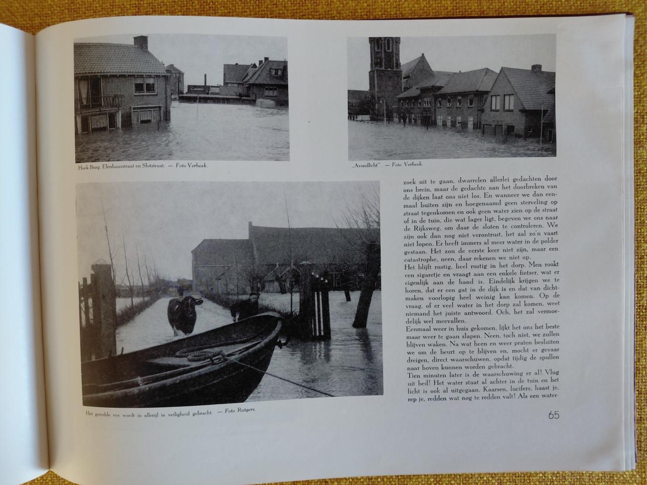 Gedenkboek van de watersnood in Oost-Zuid- Beveland 1953