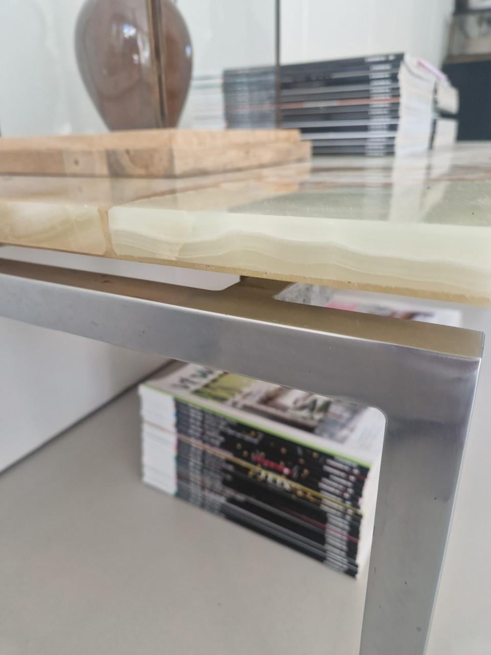 Marmeren salontafel