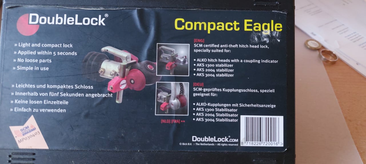Disselslot Compact Eagle DoubleLock
