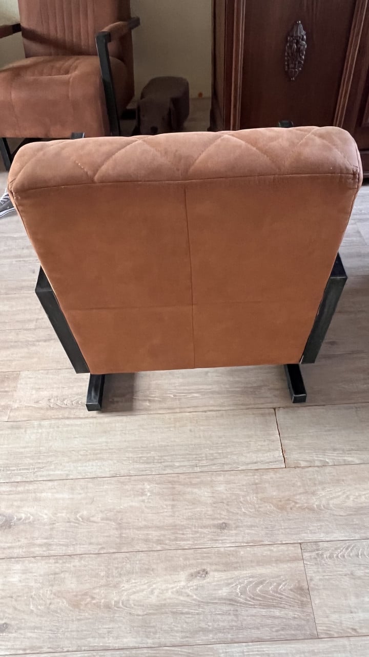 Stoere heerlijk zittende fauteuil
