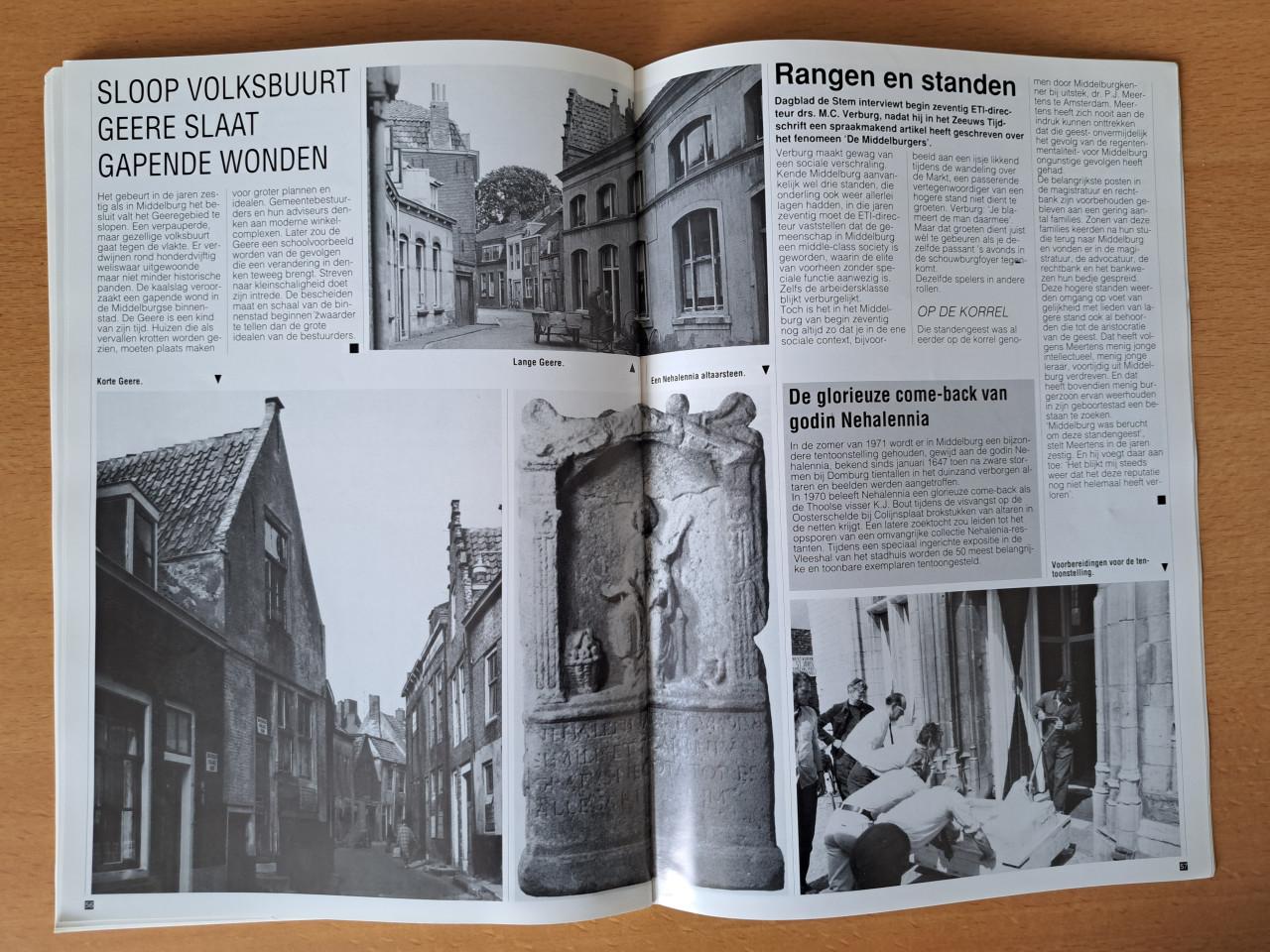 Mondvol Middelburg - Nostalgische aantekeningen bij een veranderd stadsbeel