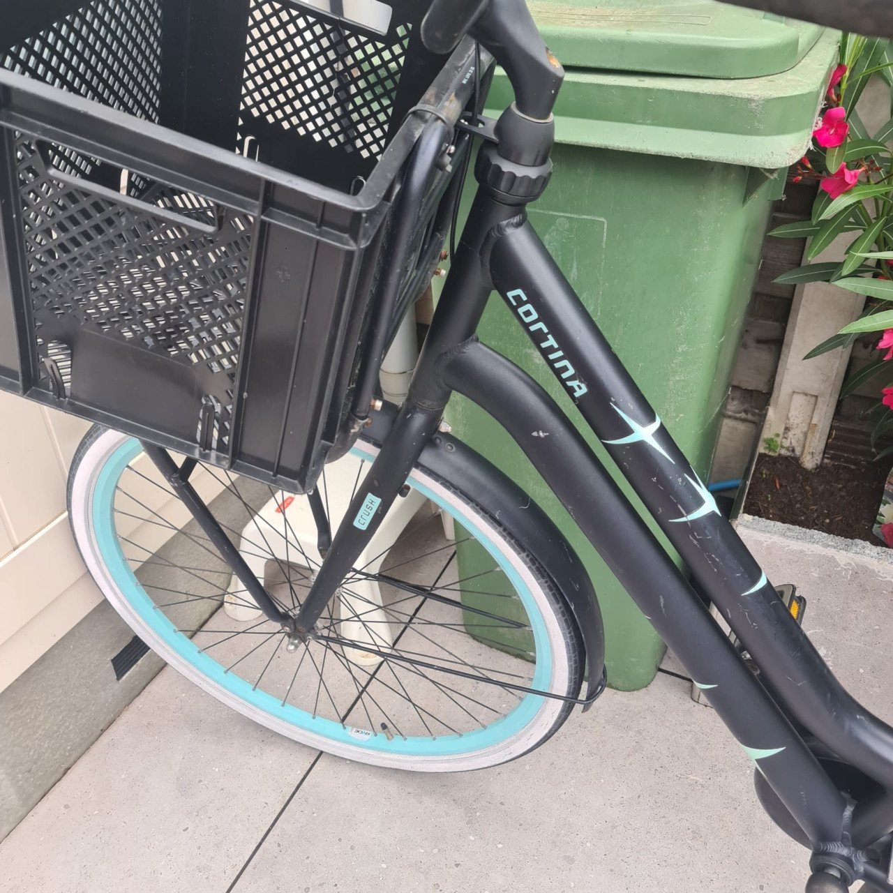Dames fiets cortina