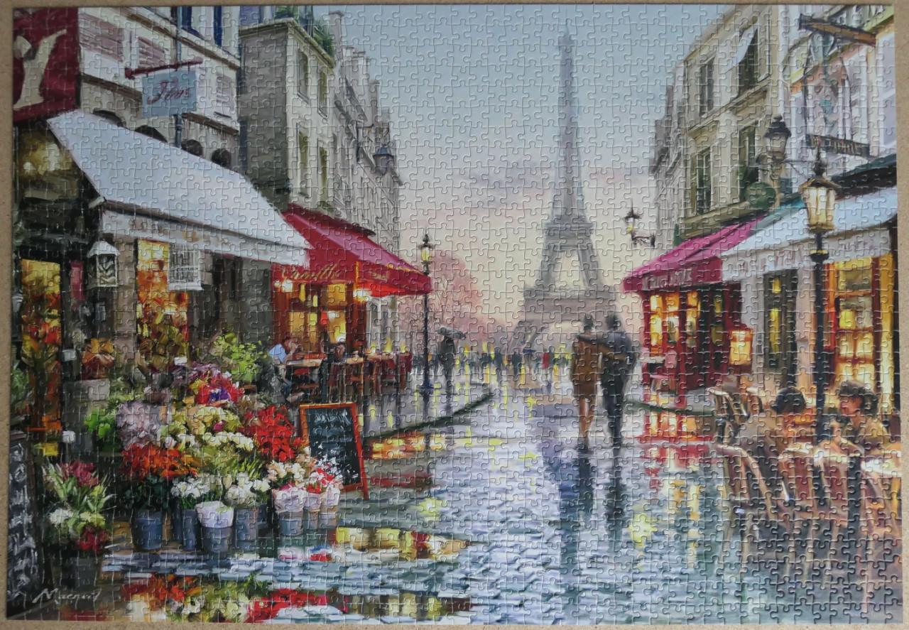 Legpuzzel Parijs 'Flower Shop'
