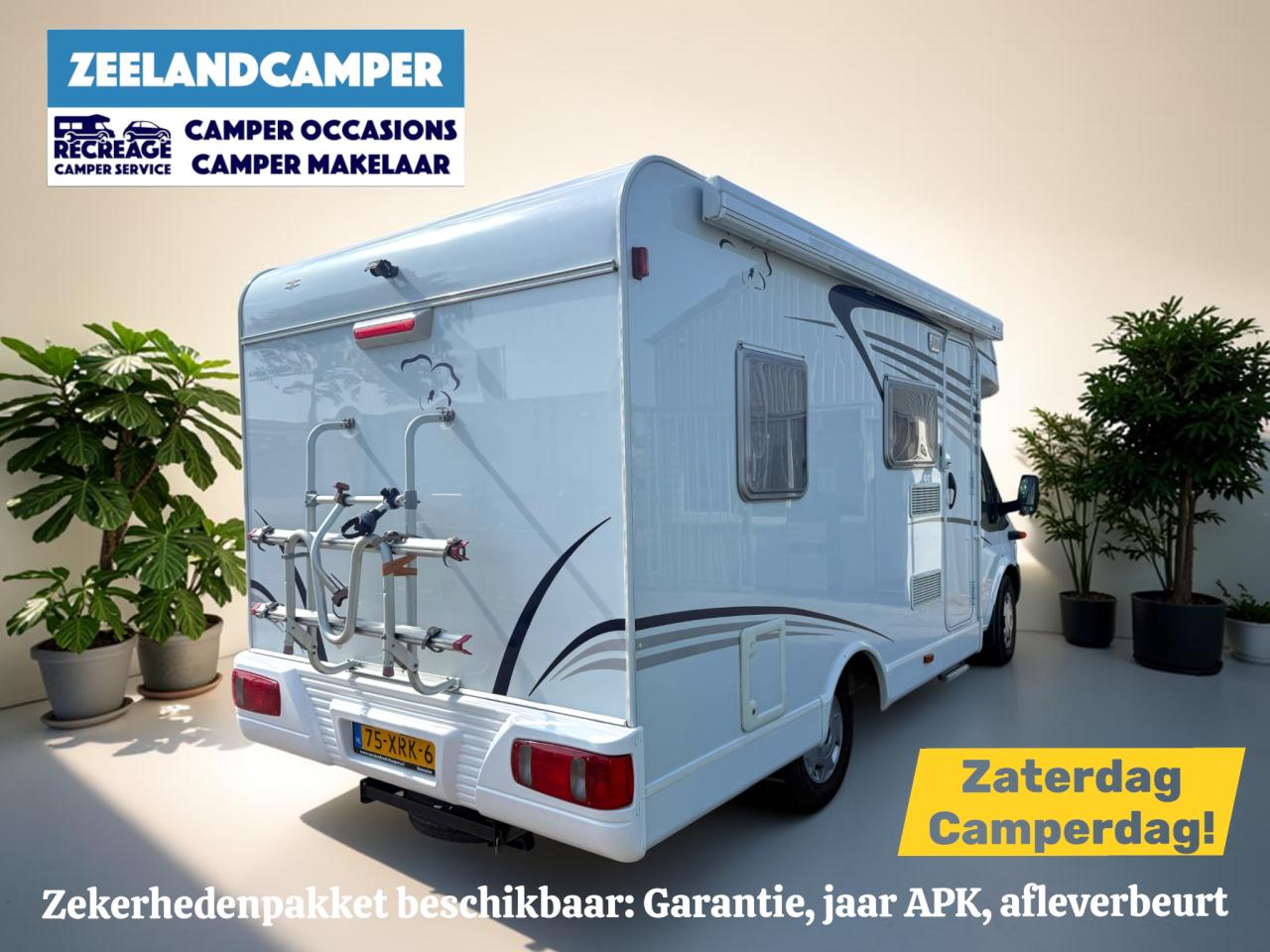Capron T58   - Mooie, met liefde onderhouden, half-integraal camper.