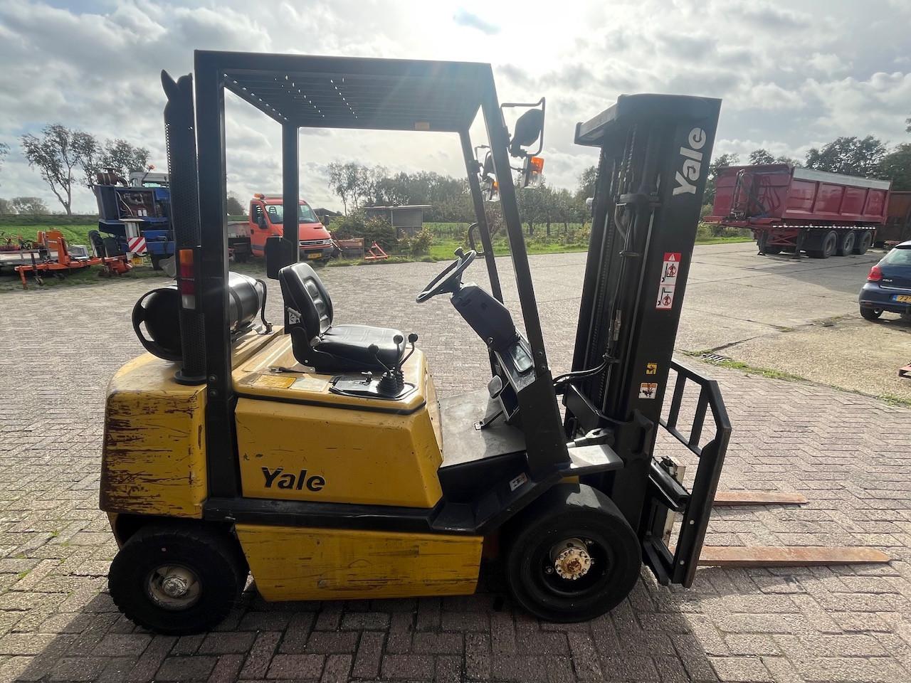 Yale GLP25RF LPG heftruck – 2.500 kg hefvermogen