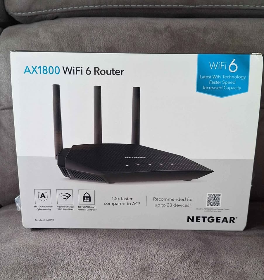 Wifi 6 router netgear
