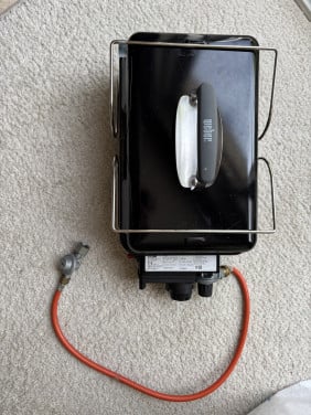 Weber gas barbecue