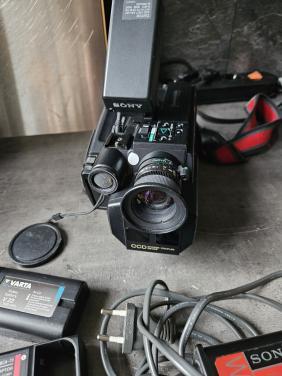 Mooie complete vintage Sony CCD-V50E videocamera Video 8