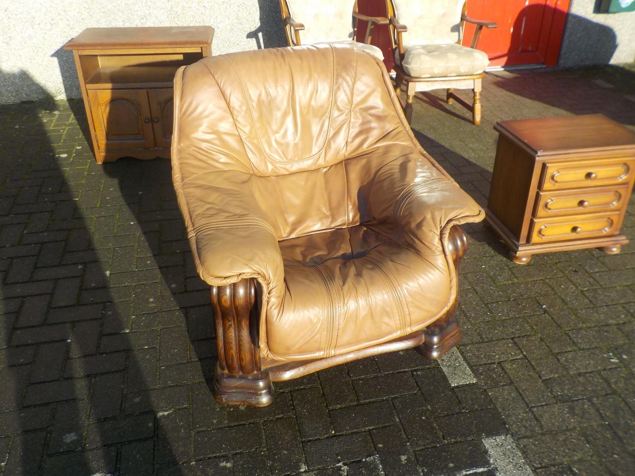 Kuip model fauteuil in zeer goede staat