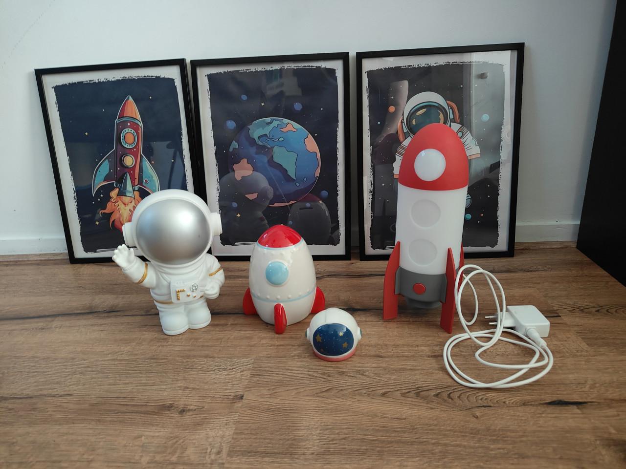 Nieuw nachtlampje en decoratie