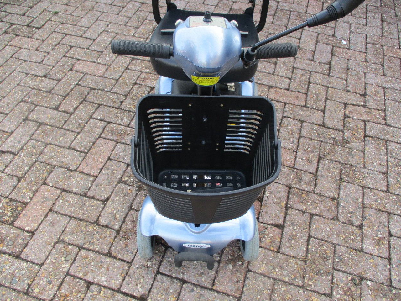 Zgan opvouwbare Mango Cat 4wiel scootmobiel met afneembaar  accupakket