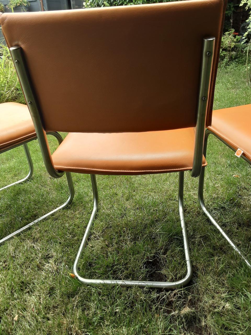 Slede eetkamerstoelen 4 stuks