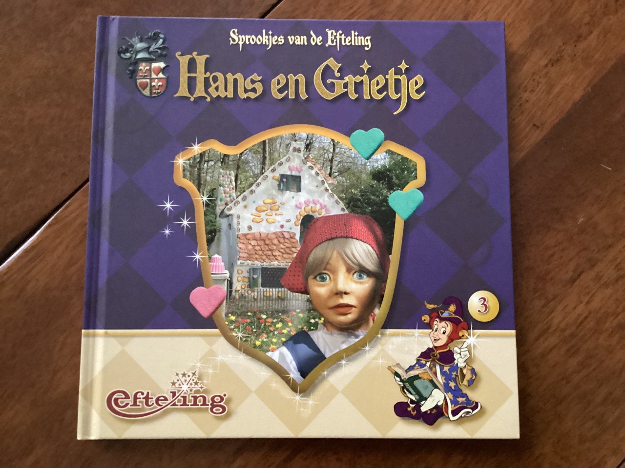 Verschillende sprookjesboekjes van de Efteling.