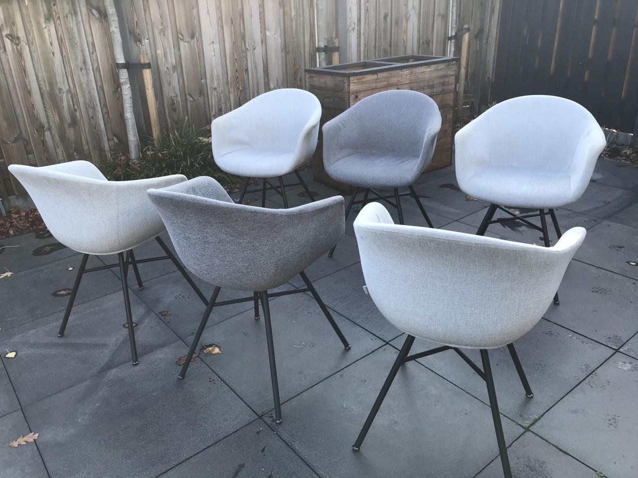 Eetkamerstoelen 6 stuks