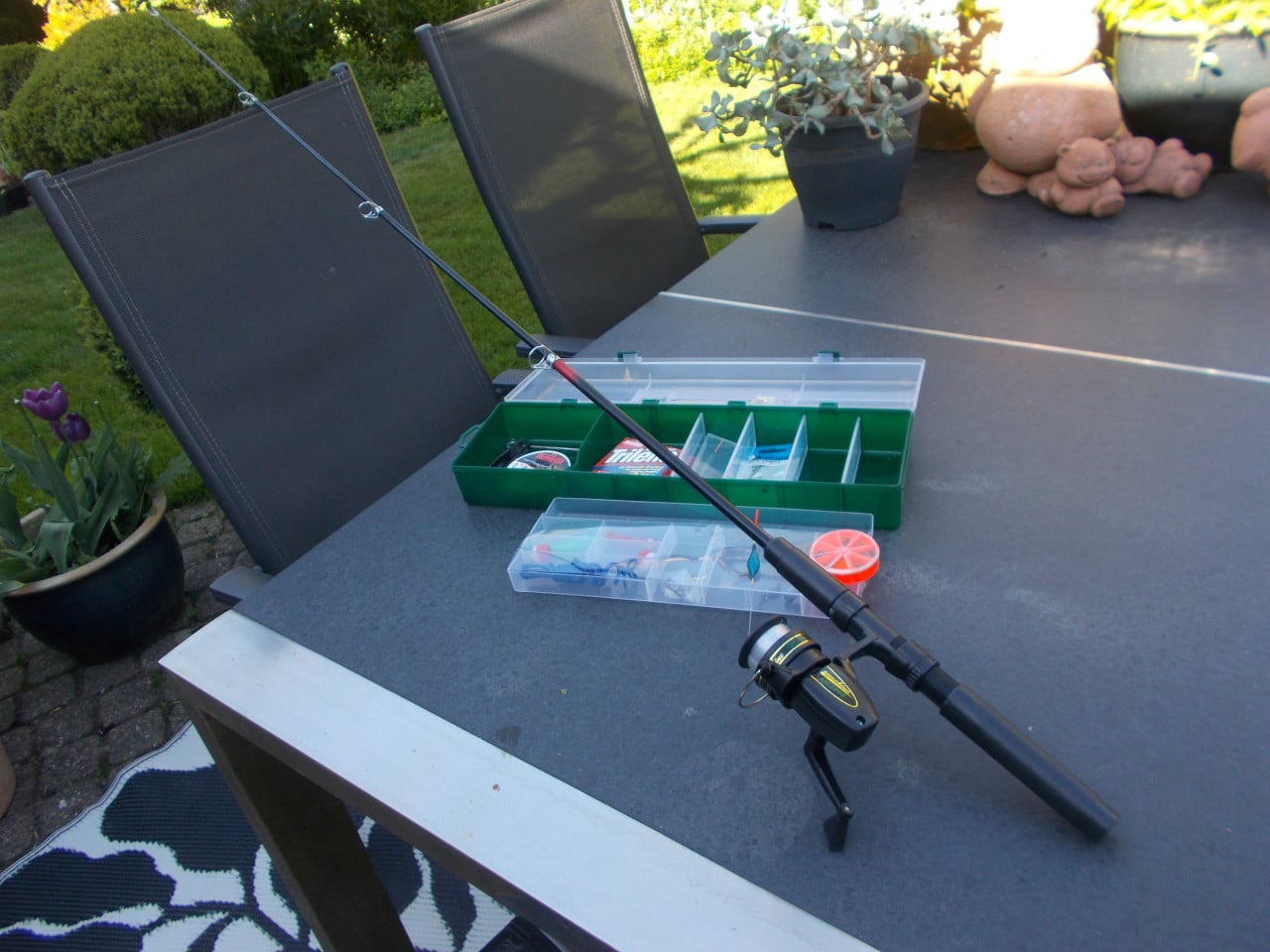 Binnen water hengelset voor de beginnende visser