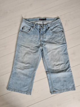 Coolcat lichtblauwe 7/8 spijkerbroek  Maat L
