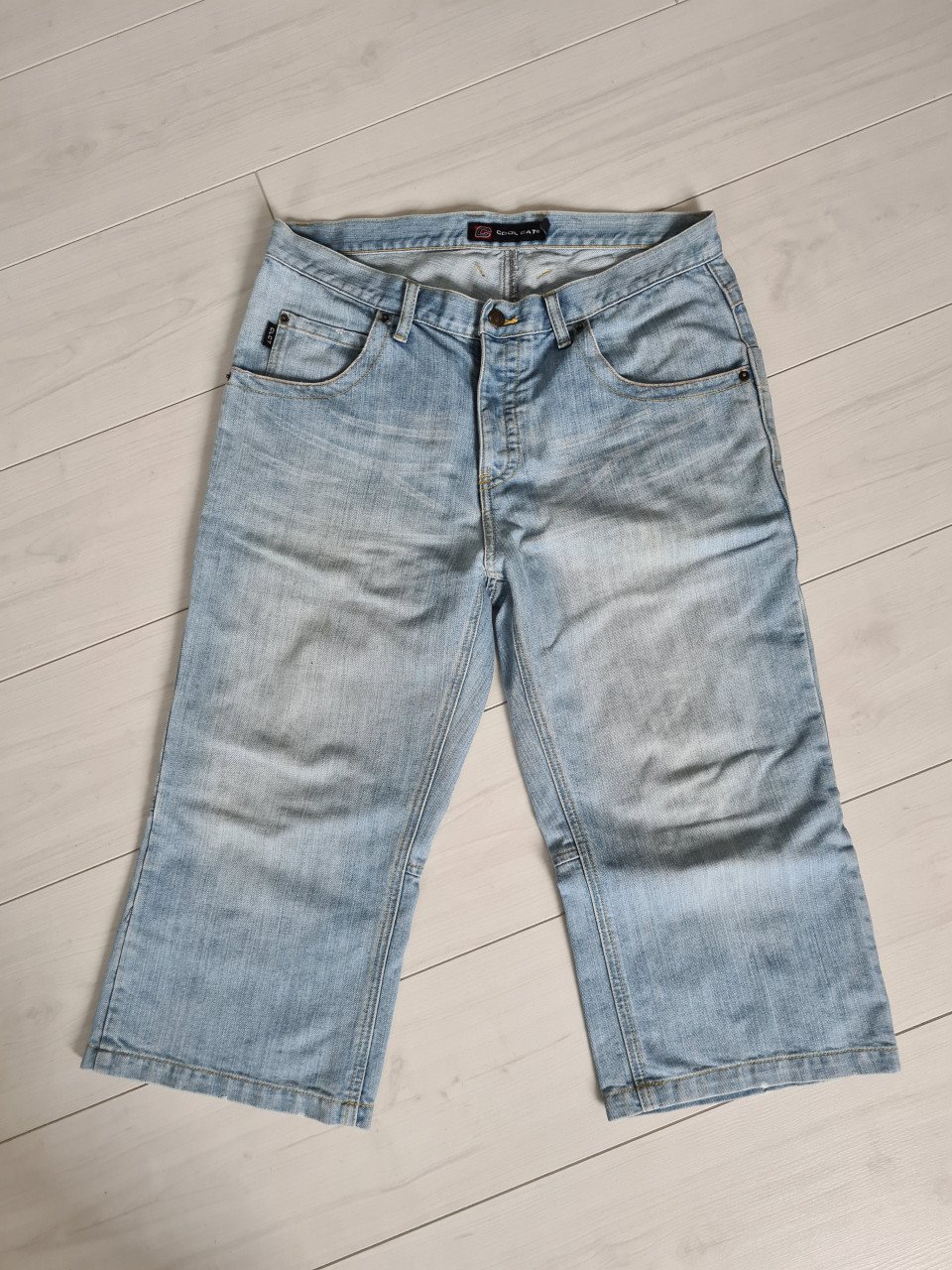 Coolcat lichtblauwe 7/8 spijkerbroek  Maat L