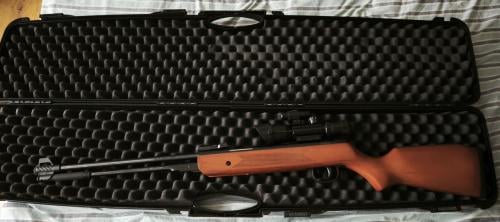 Luchtbuks 5.5 mm onderspanner te koop